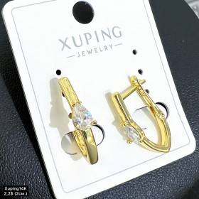 Сережки Xuping14К 10447 (2 см.)